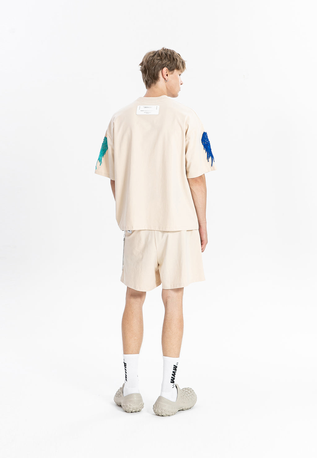MWM EMBROIDERED WINGS T-SHIRT