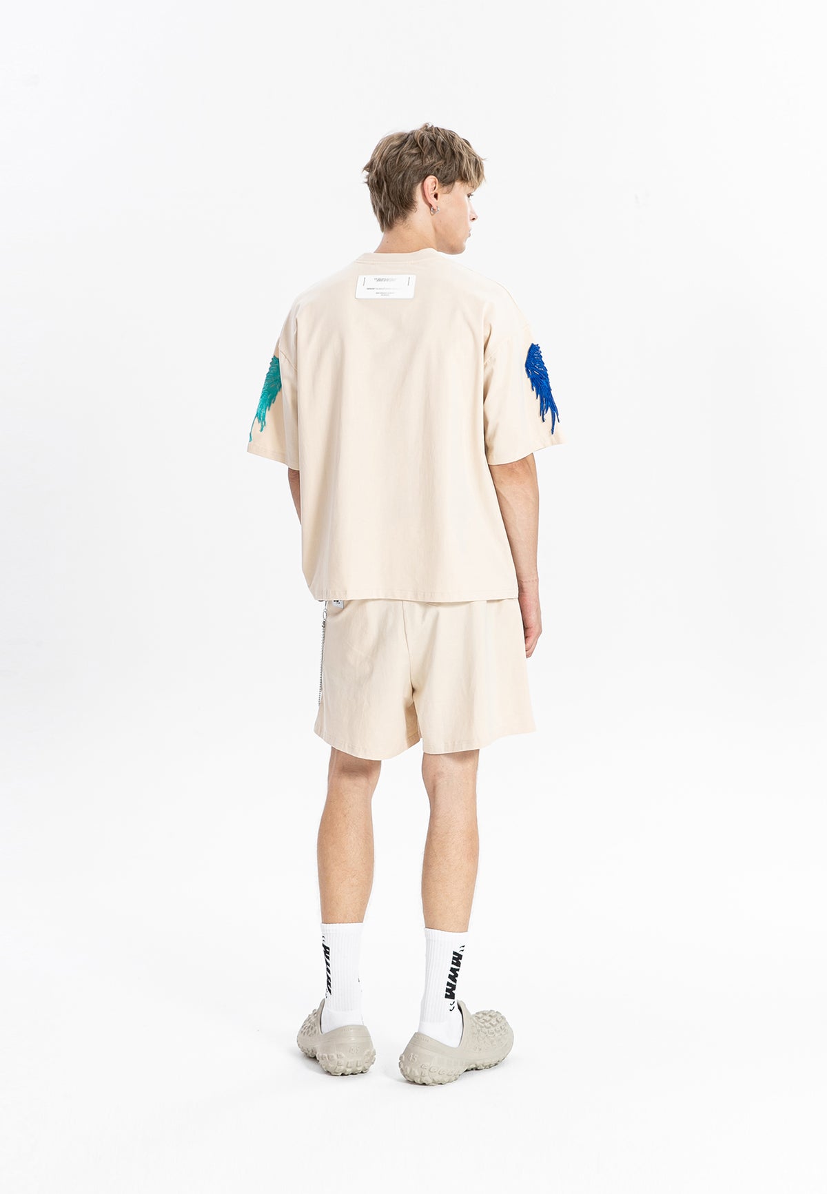 MWM EMBROIDERED WINGS T-SHIRT
