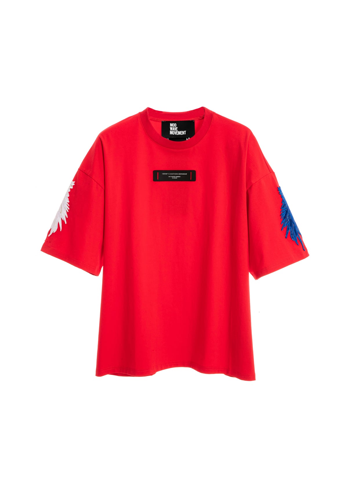 Camiseta con alas bordadas | MWM