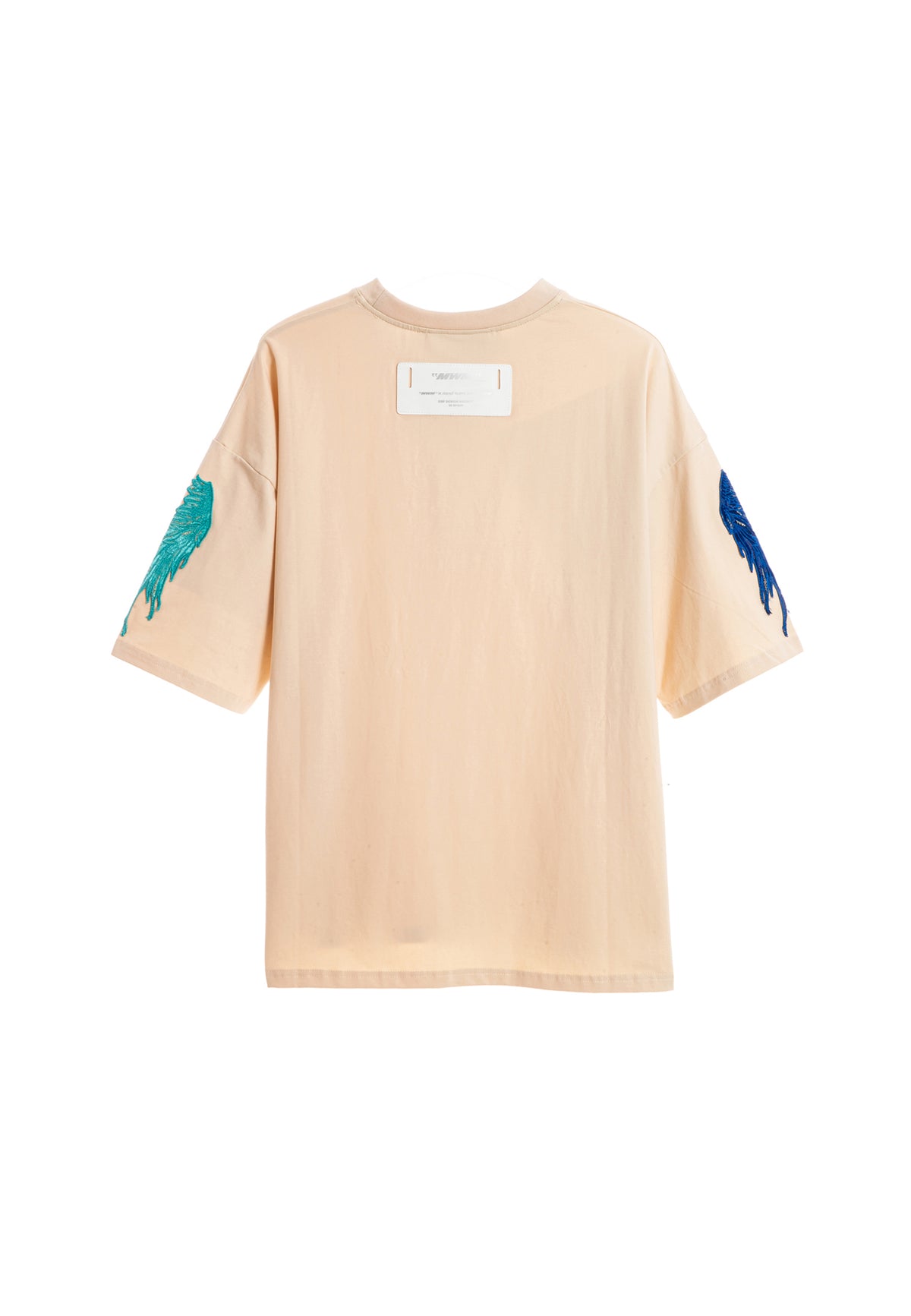Camiseta con alas bordadas | MWM