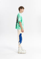 Camiseta con alas bordadas y lentejuelas | MWM