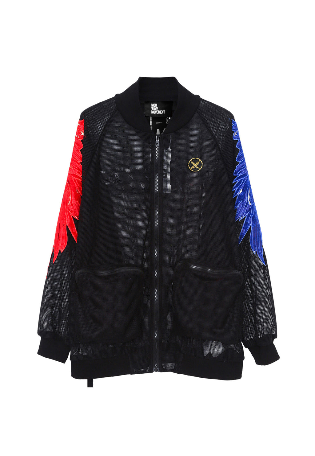 MWM EMBROIDERED WINGS MESH JACKET