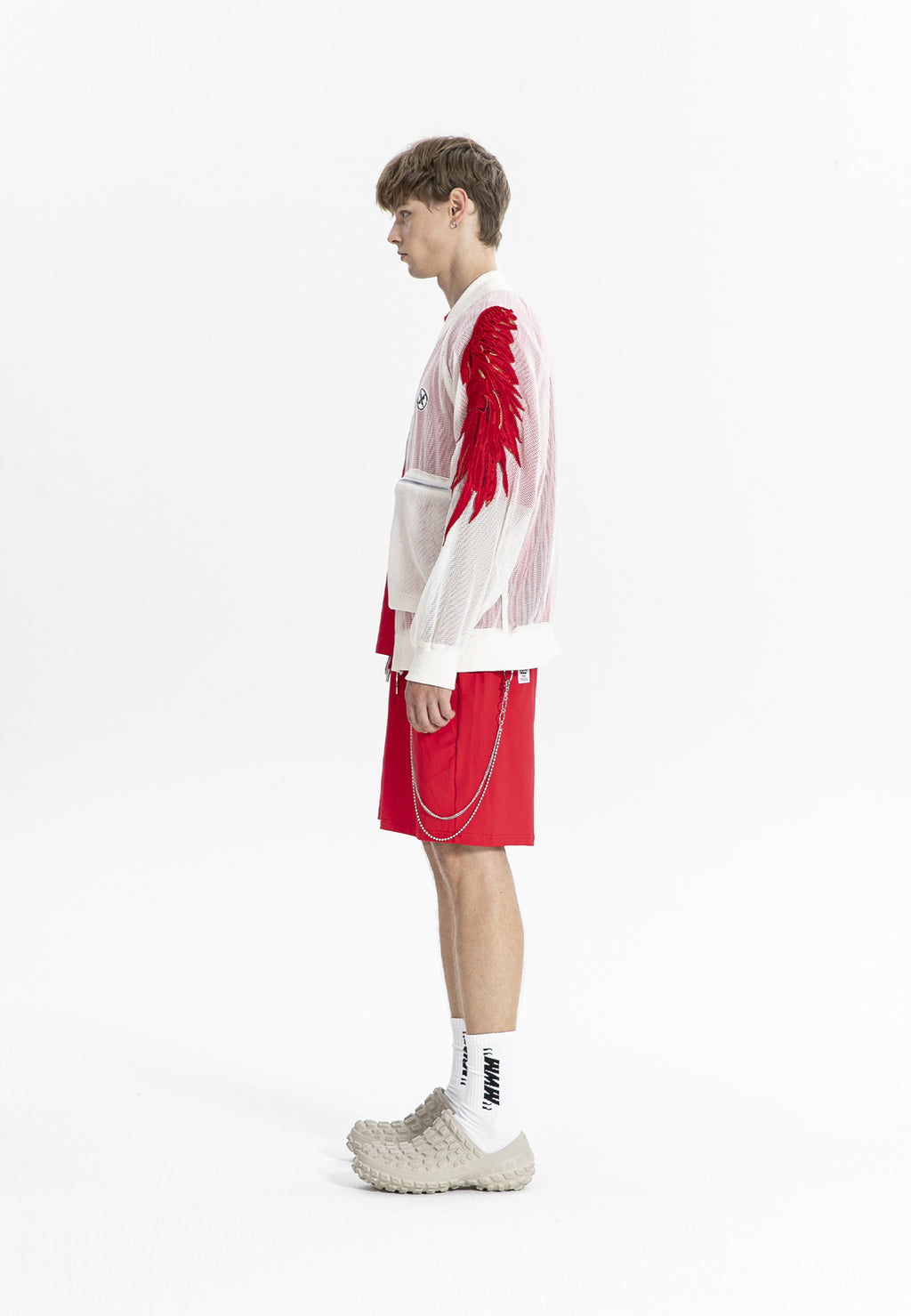 MWM EMBROIDERED WINGS MESH JACKET