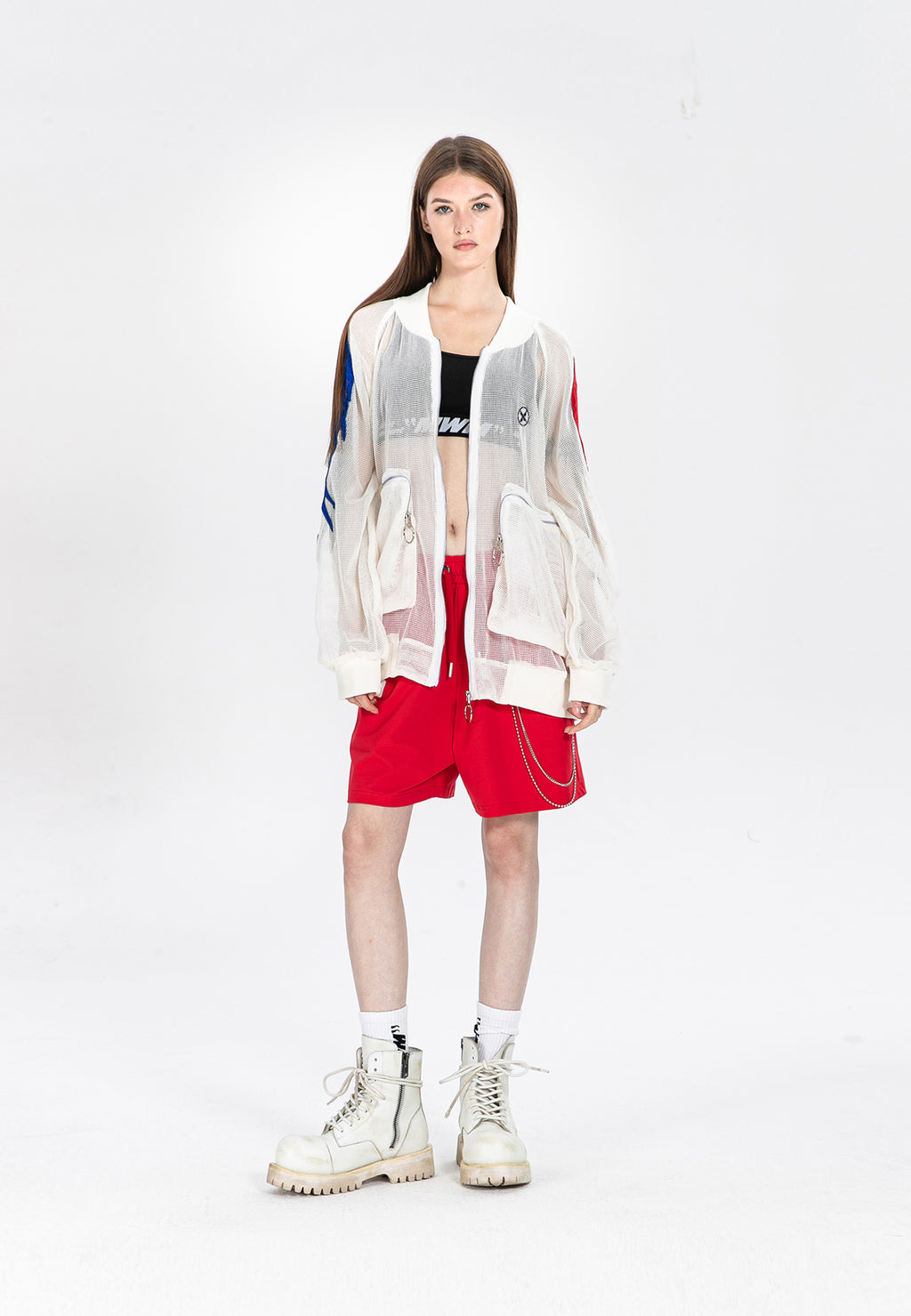 MWM EMBROIDERED WINGS MESH JACKET