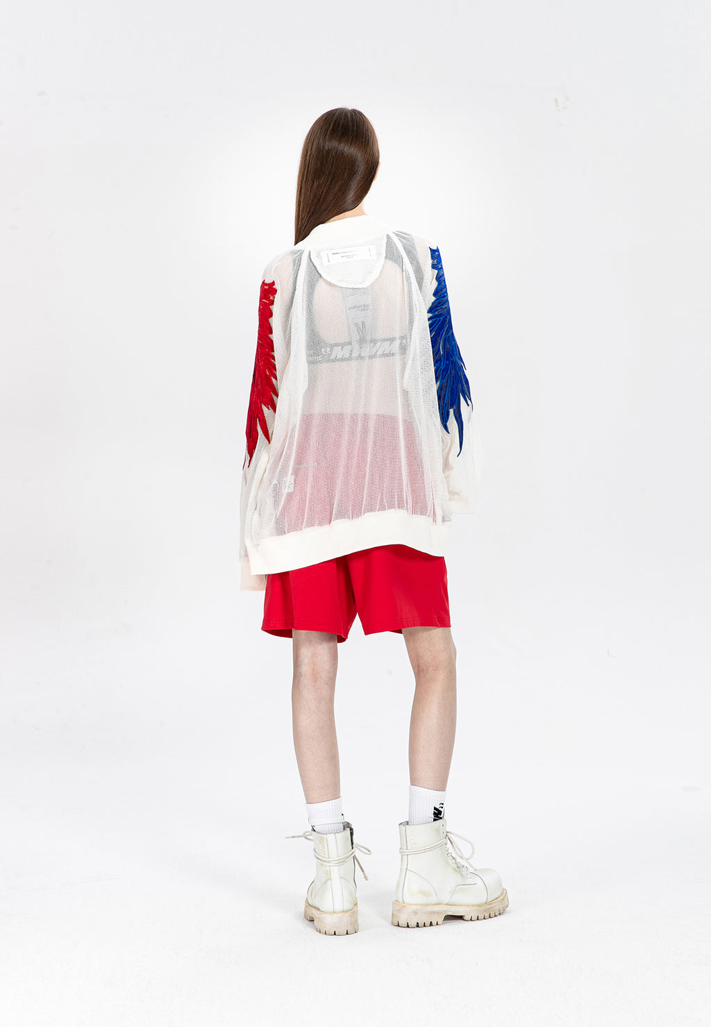 MWM EMBROIDERED WINGS MESH JACKET