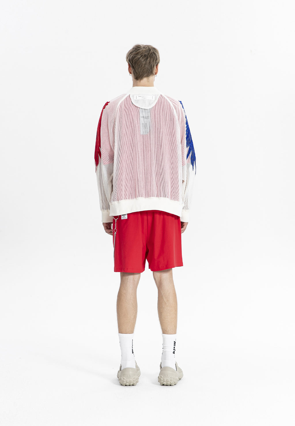MWM EMBROIDERED WINGS MESH JACKET