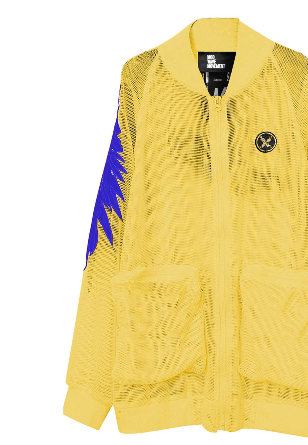 MWM EMBROIDERED WINGS MESH JACKET