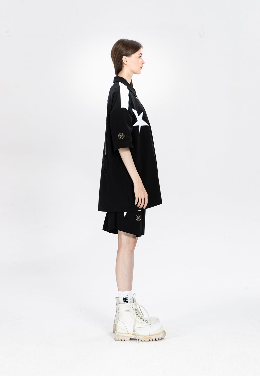 Chaqueta con estrellas y alas bordadas | MWM