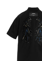 Chaqueta con estrellas y alas bordadas | MWM