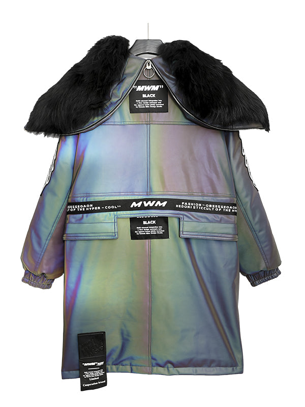 REFLECTIVE PARKA COAT
