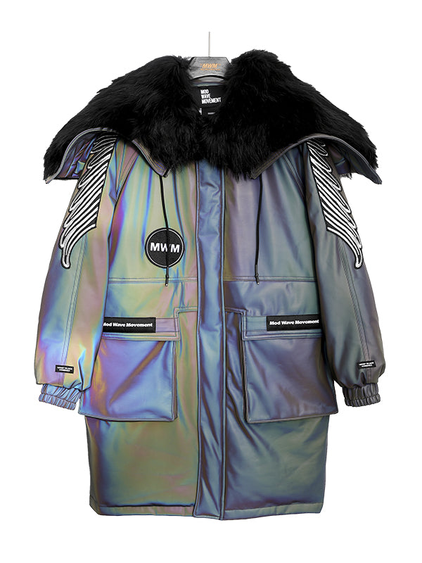 REFLECTIVE PARKA COAT
