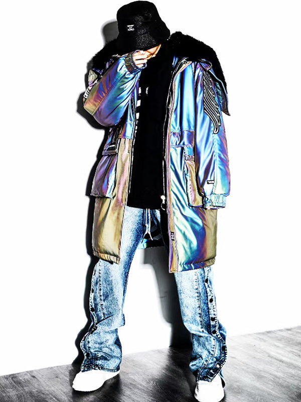 REFLECTIVE PARKA COAT