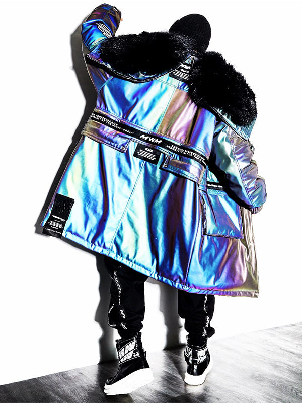 REFLECTIVE PARKA COAT