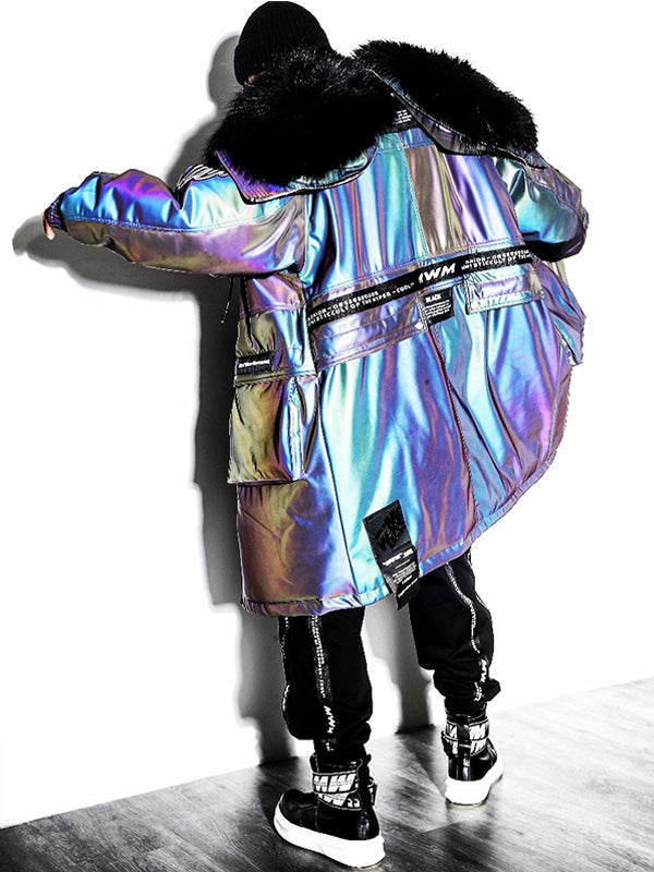 REFLECTIVE PARKA COAT