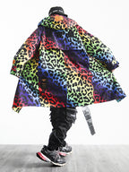 ANIMAL PRINT PUFFER PARKA