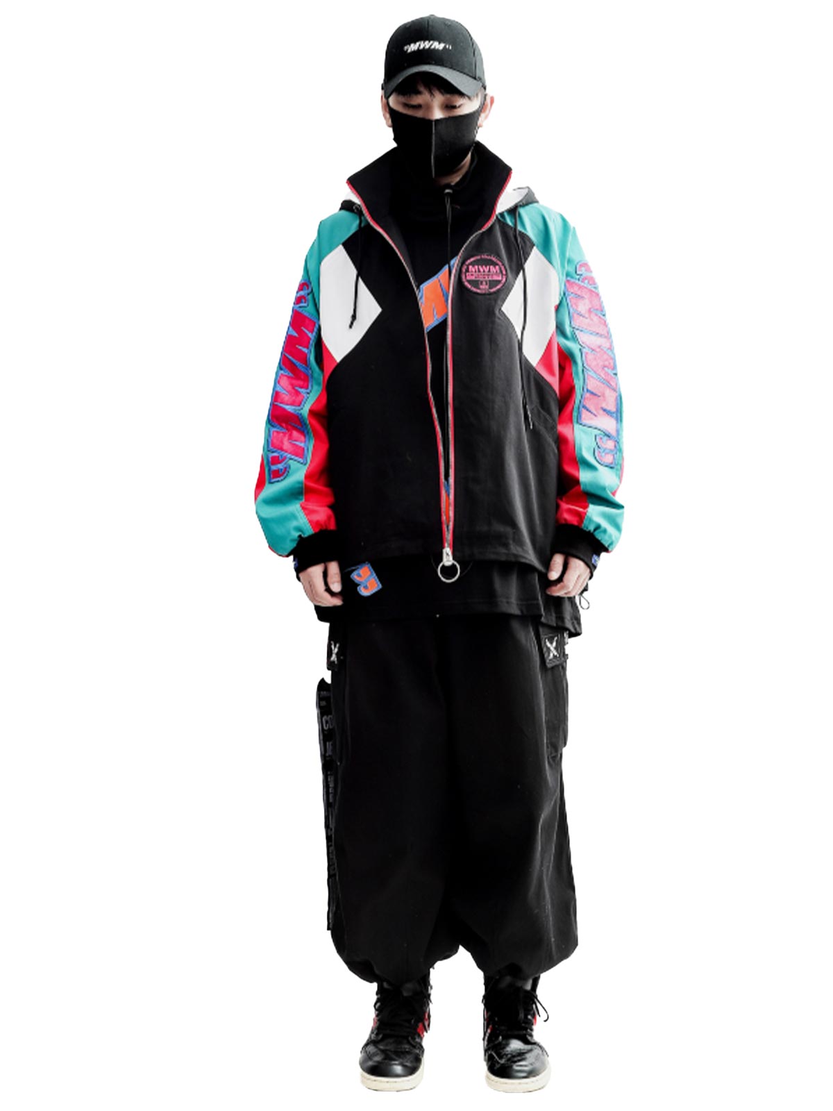 CHAQUETA PANELES MULTICOLOR