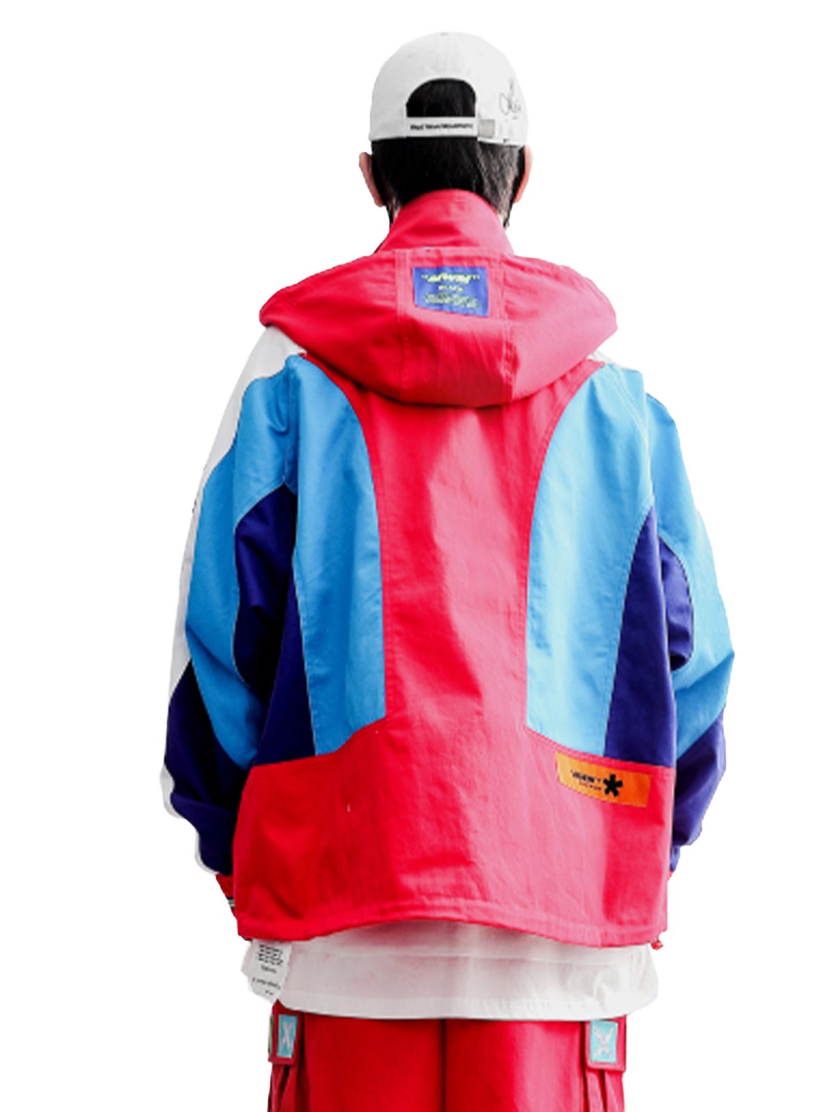 MULTICOLOR PANEL JACKET