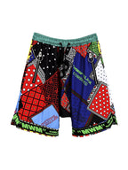 MULTICOLORED BERMUDA SHORTS