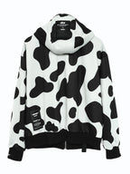 COW PRINT SWEATSHIRT