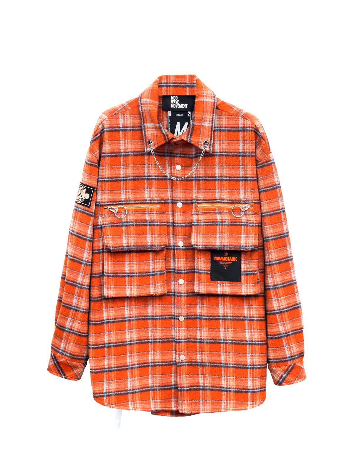 CAMISA CUADROS CON CADENA