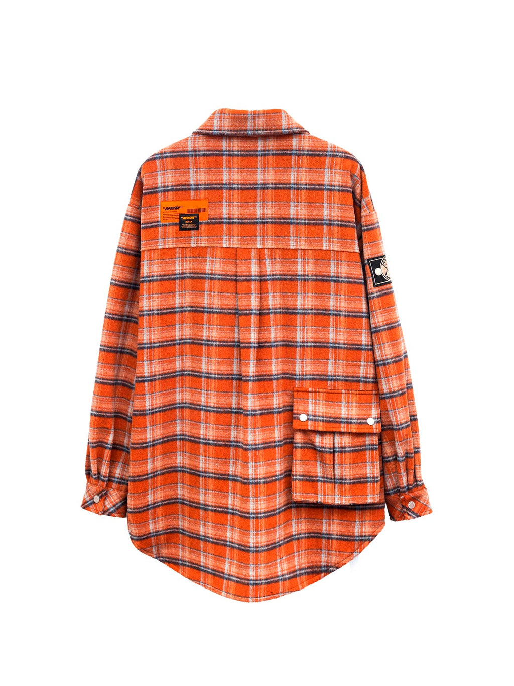 PLAID SHIRT WITH CHAIN