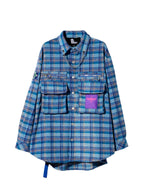PLAID SHIRT WITH CHAIN