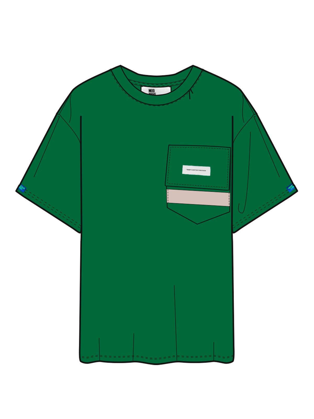 CAMISETA BOLSILLOS
