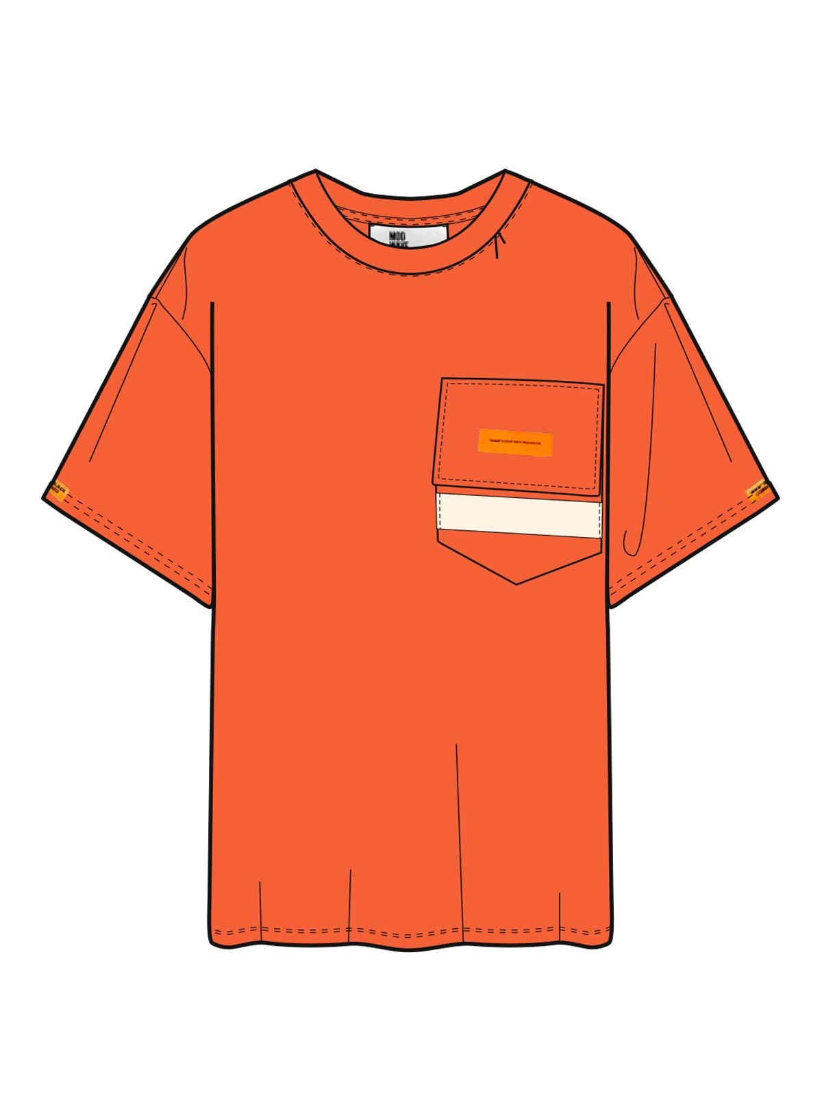 CAMISETA BOLSILLOS