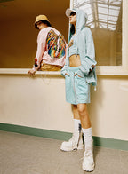 BERMUDA SHORTS WITH CHAIN MWM