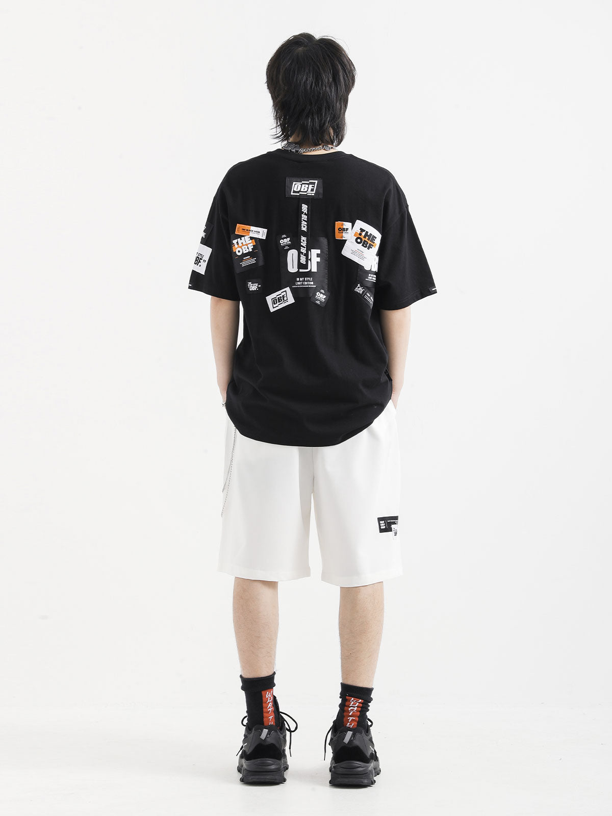 BERMUDA SHORTS WITH CHAIN MWM