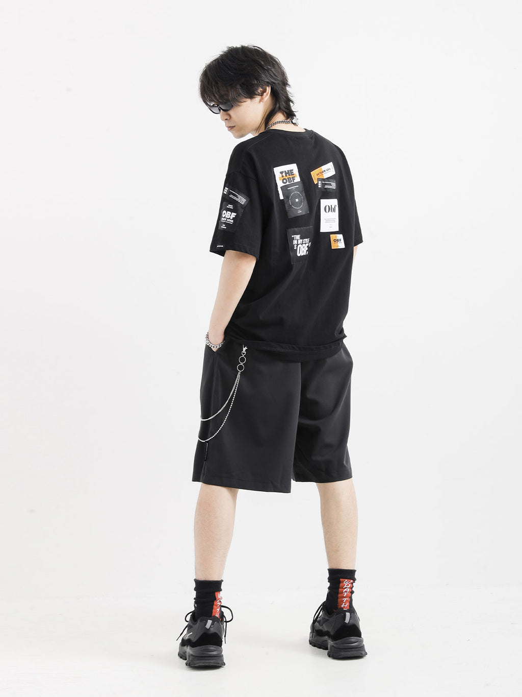BERMUDA SHORTS WITH CHAIN MWM