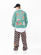 PANTALÓN TEDDY A CUADROS