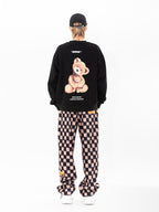 PANTALÓN TEDDY A CUADROS