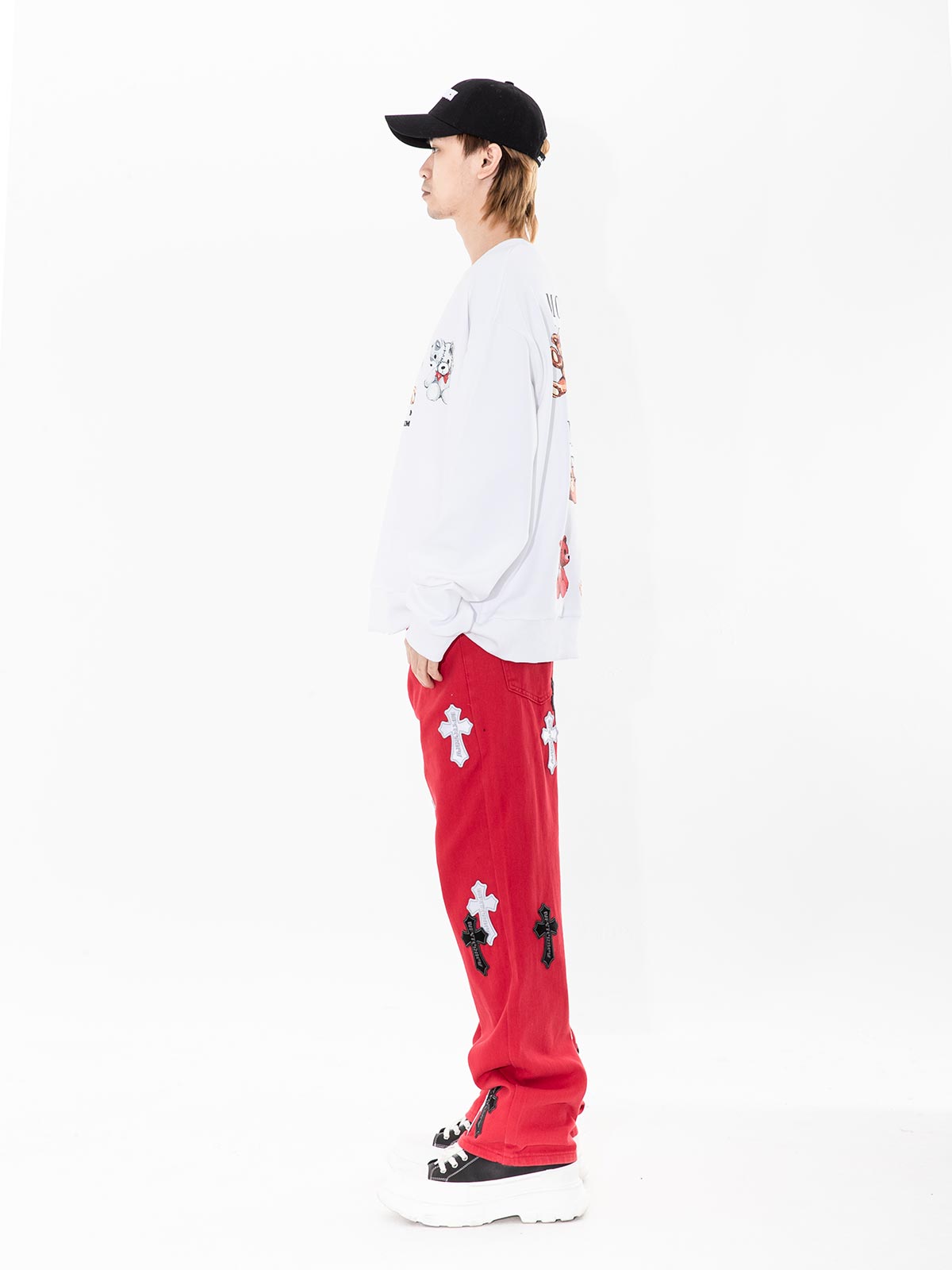 CROSSOVER TROUSERS
