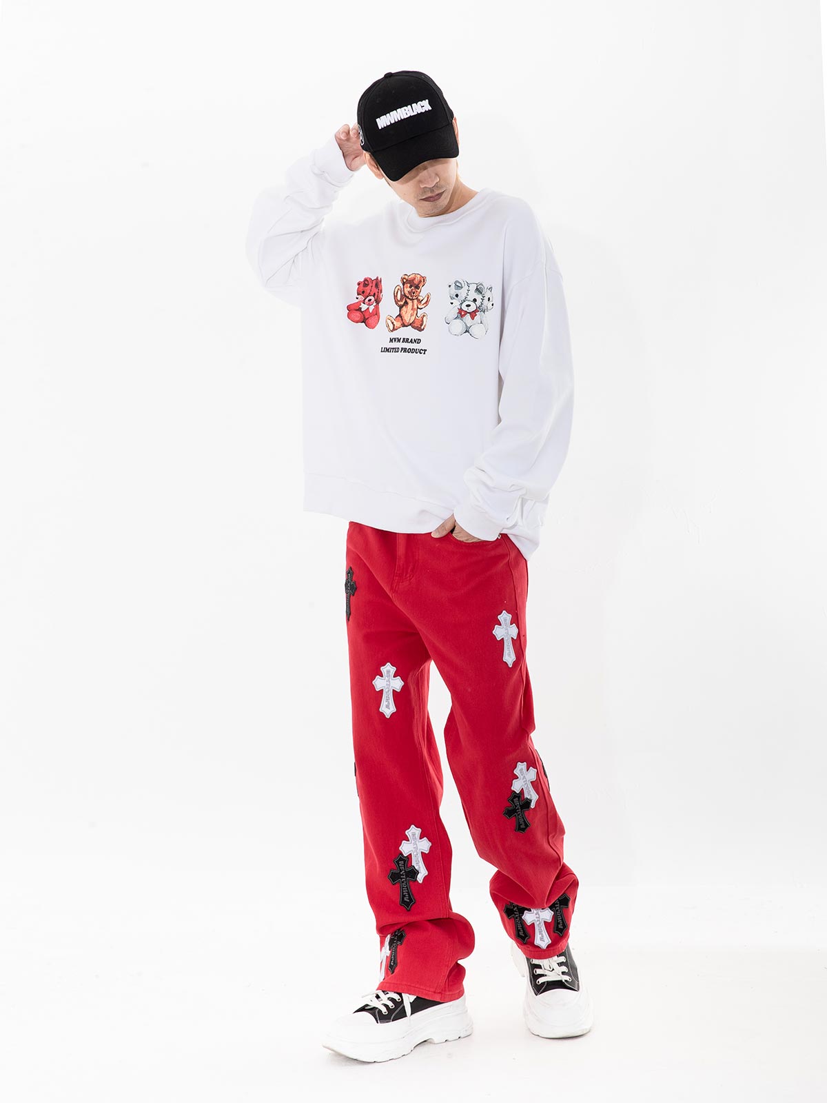 CROSSOVER TROUSERS