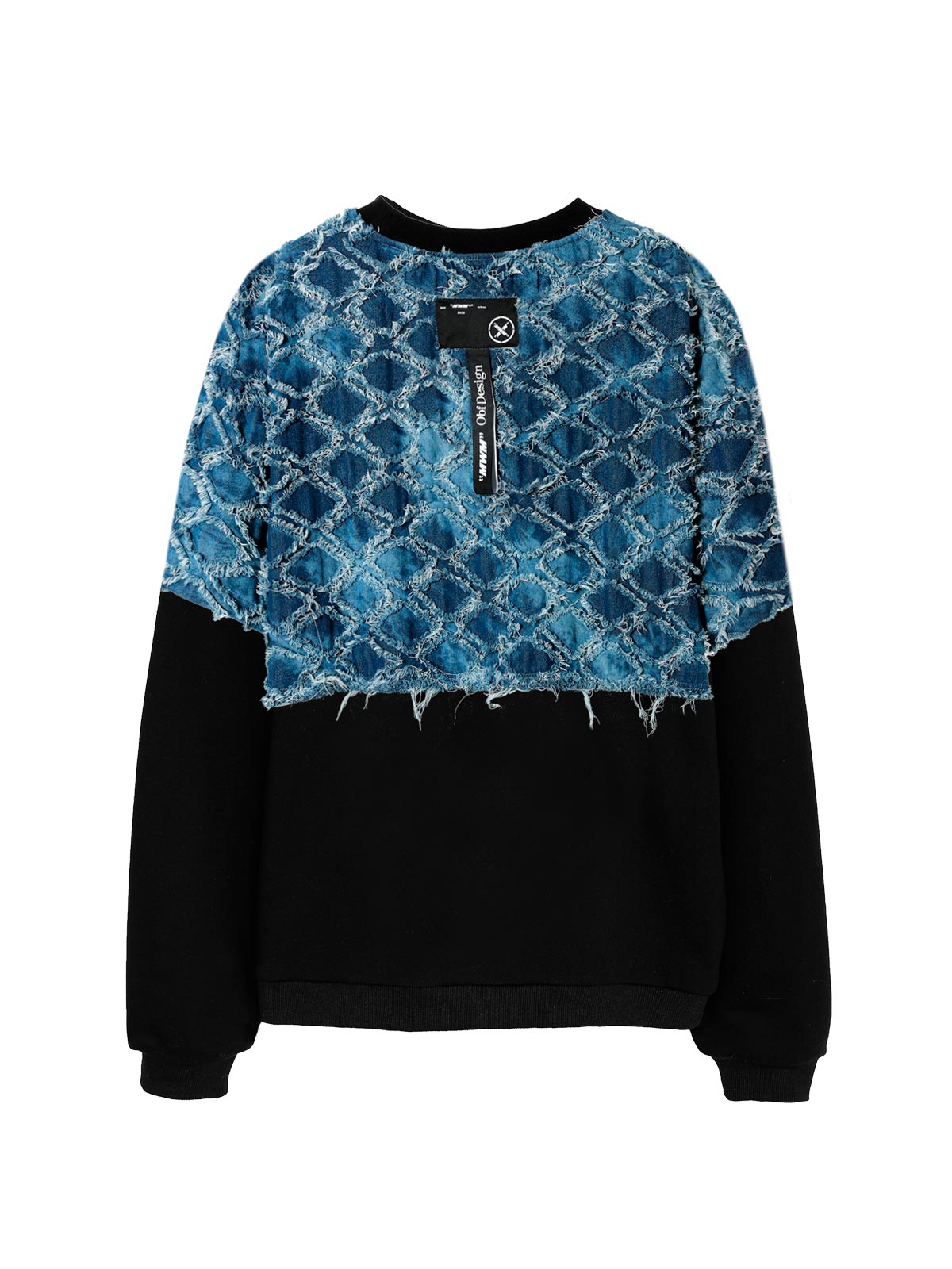 DENIM SWEATSHIRT