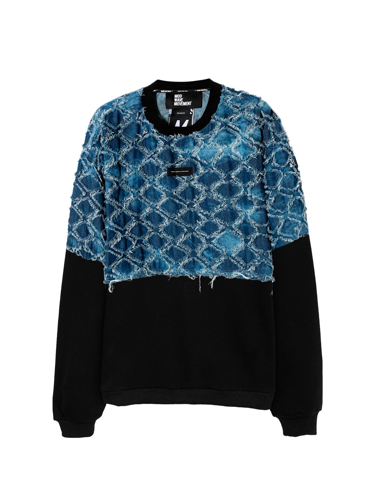 DENIM SWEATSHIRT