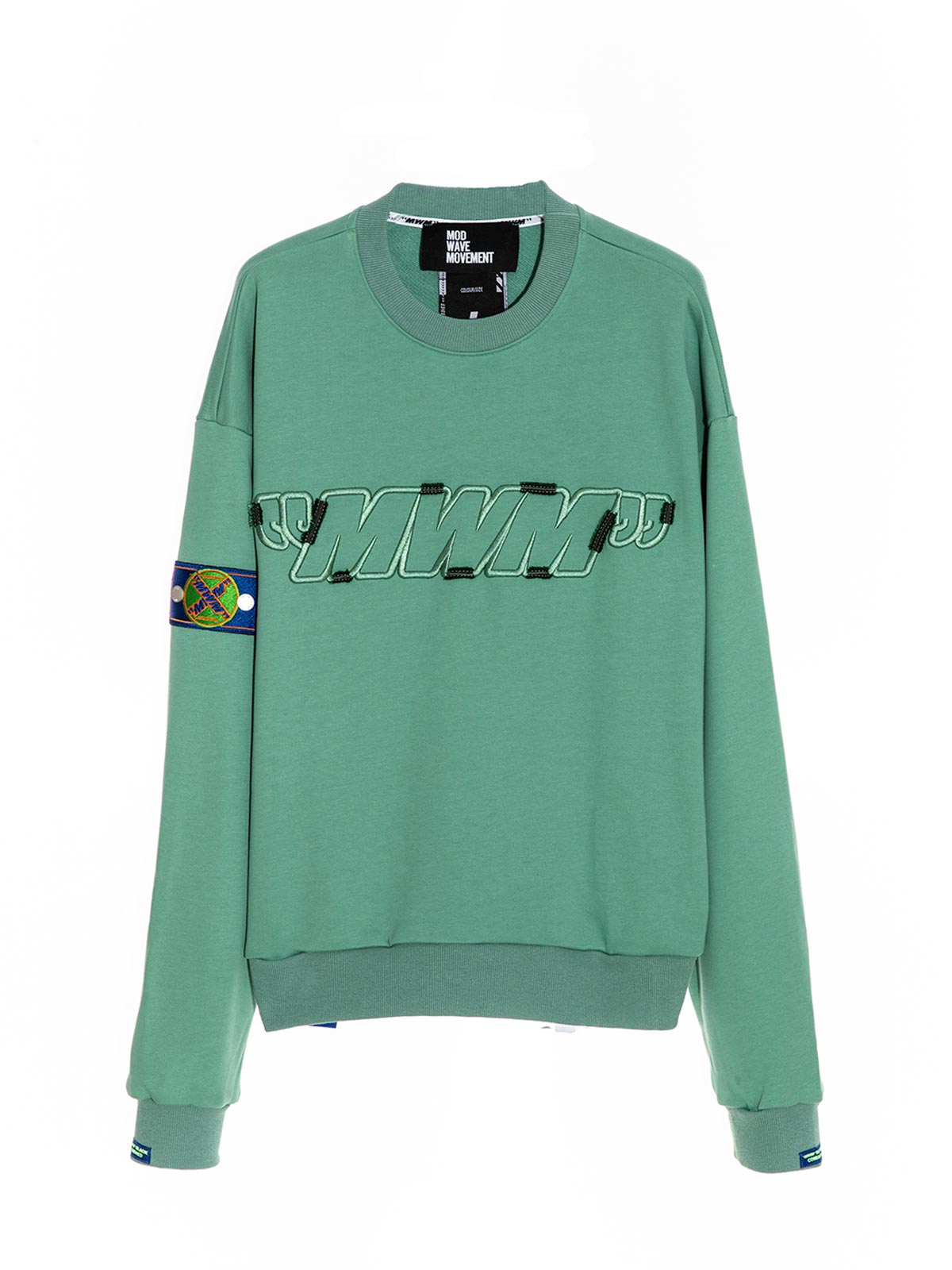 EMBROIDERED MWM LOGO SWEATSHIRT