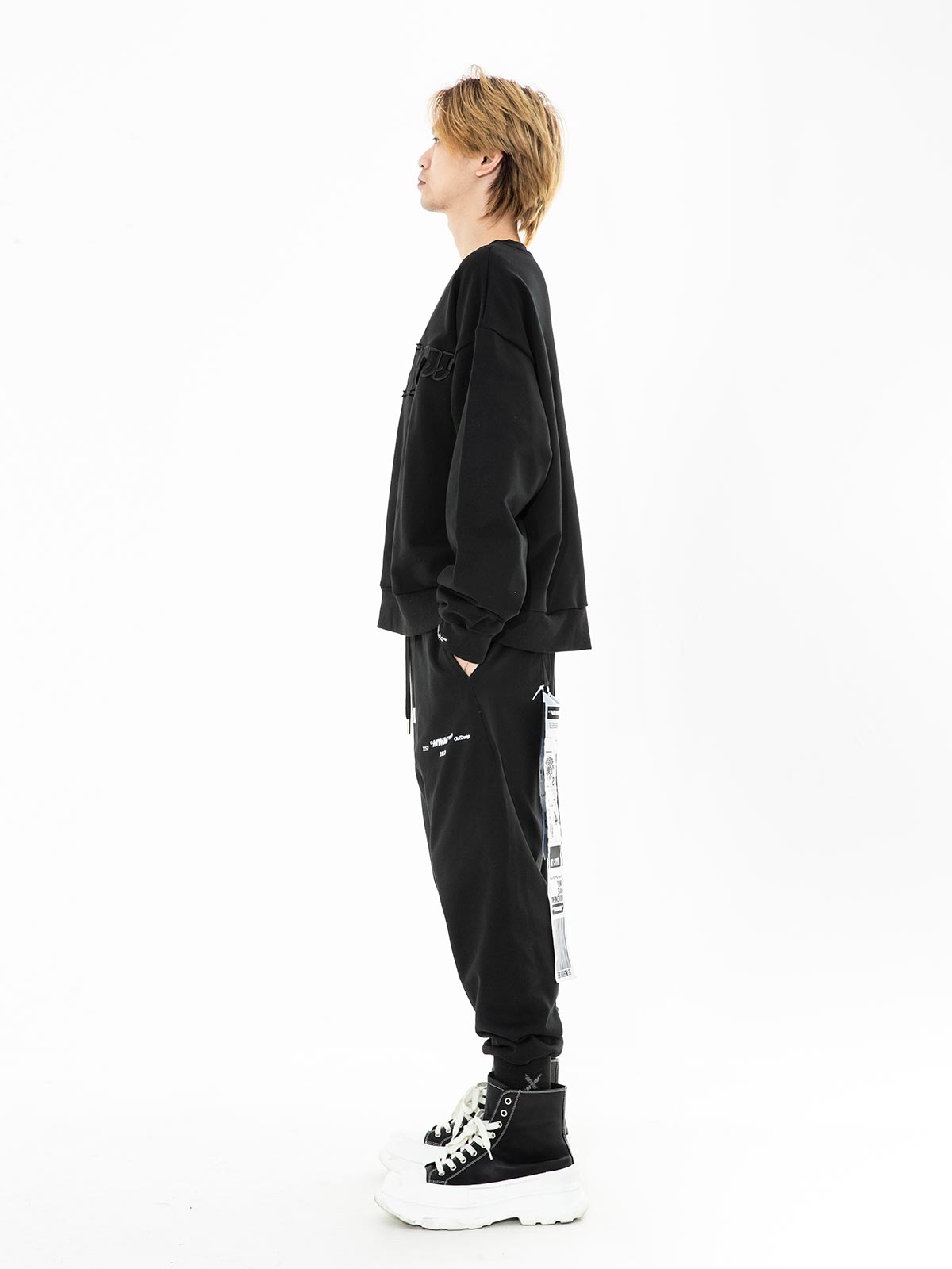 EMBROIDERED MWM LOGO SWEATSHIRT