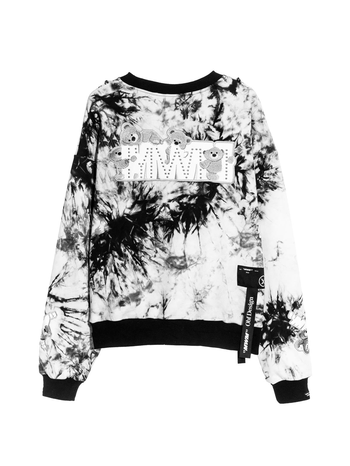 SUDADERA TEDDY TIE DYE