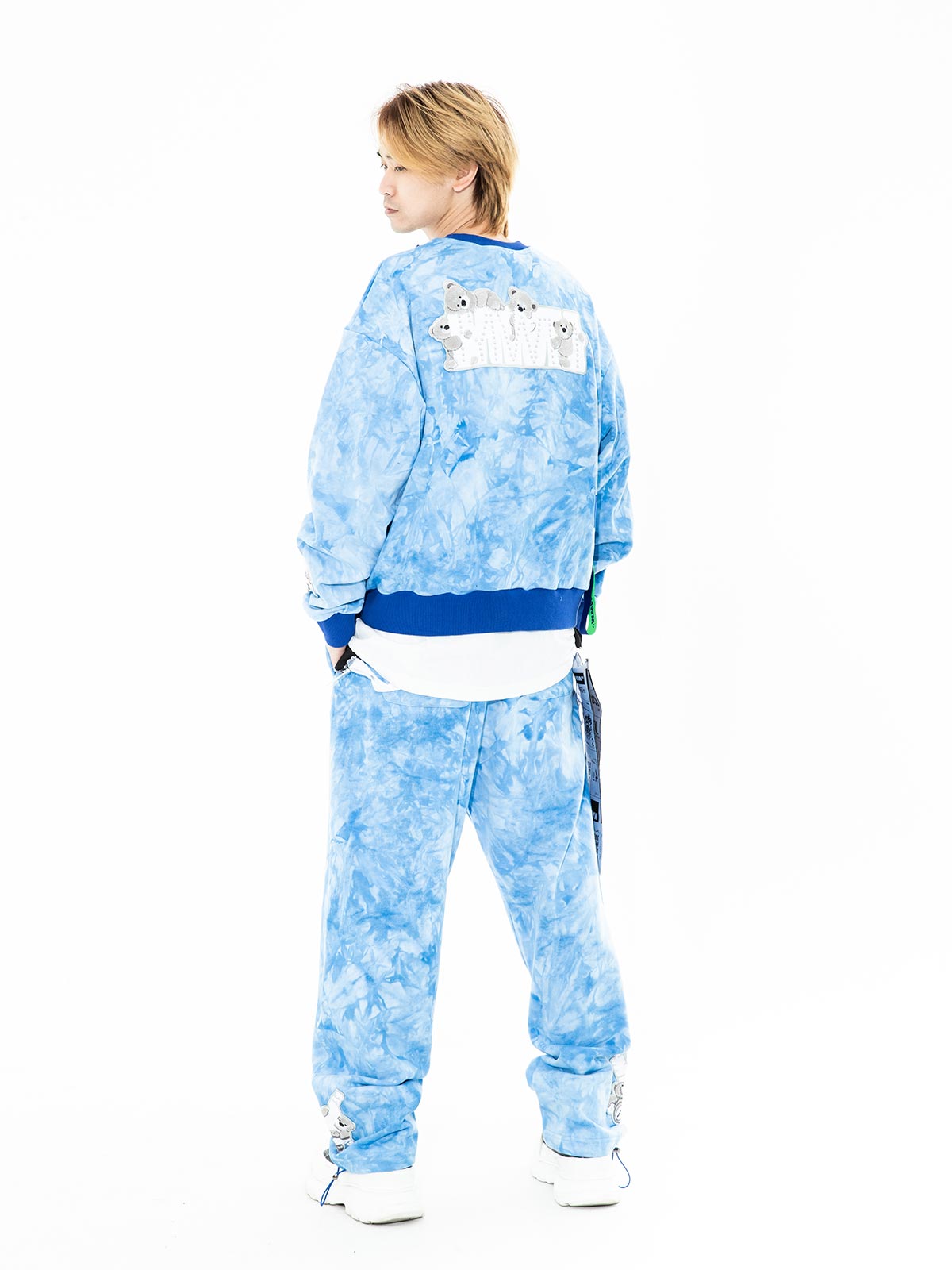 TEDDY TIE DYE SWEATER