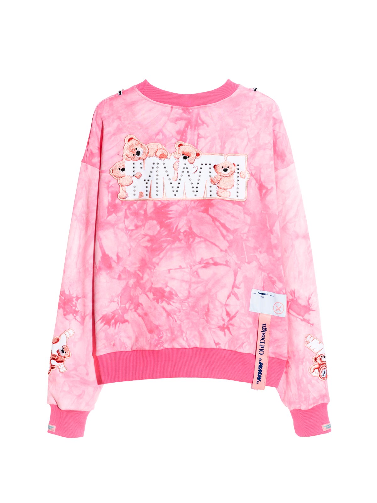 TEDDY TIE DYE SWEATER