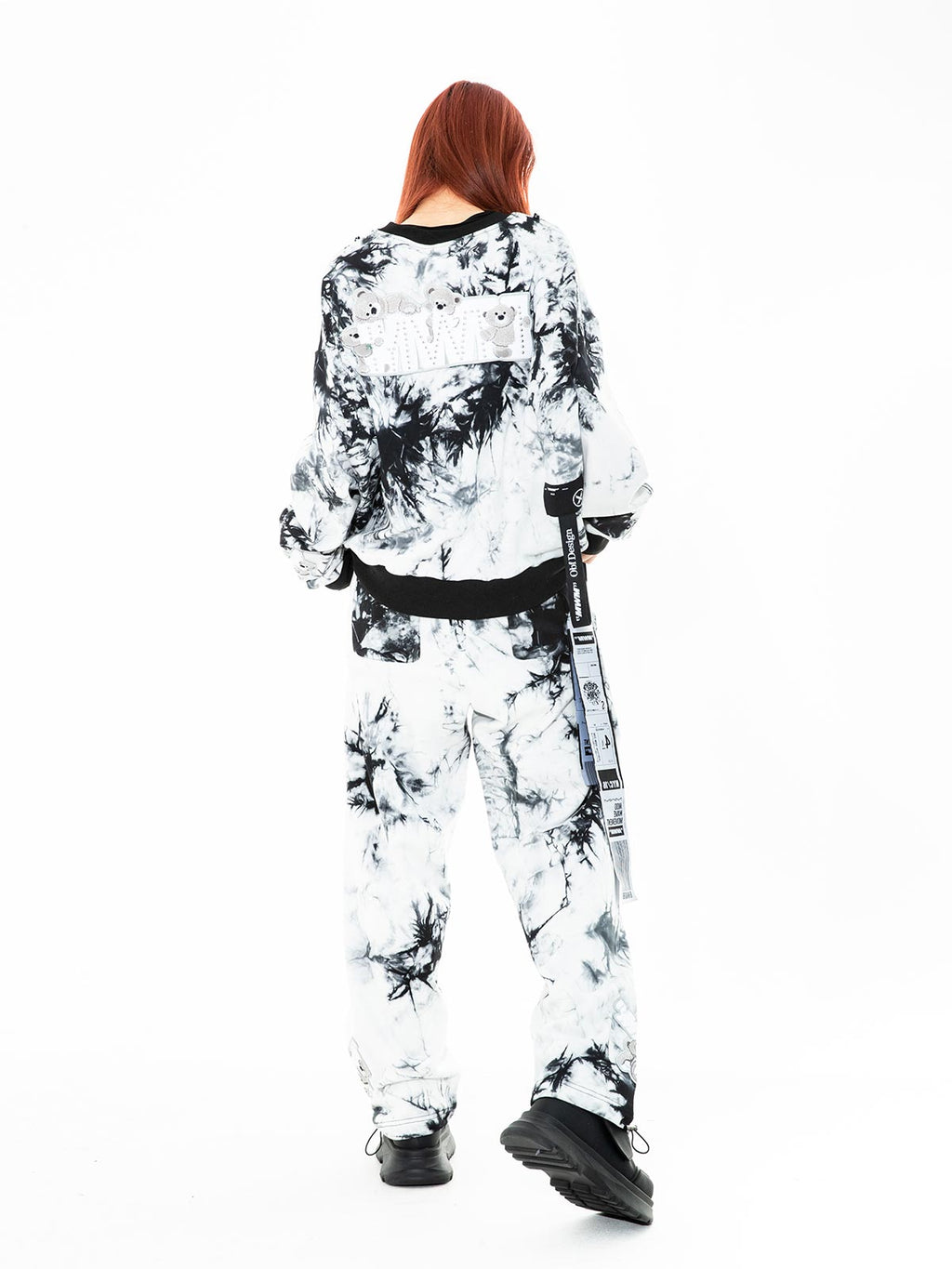 TEDDY TIE DYE SWEATER