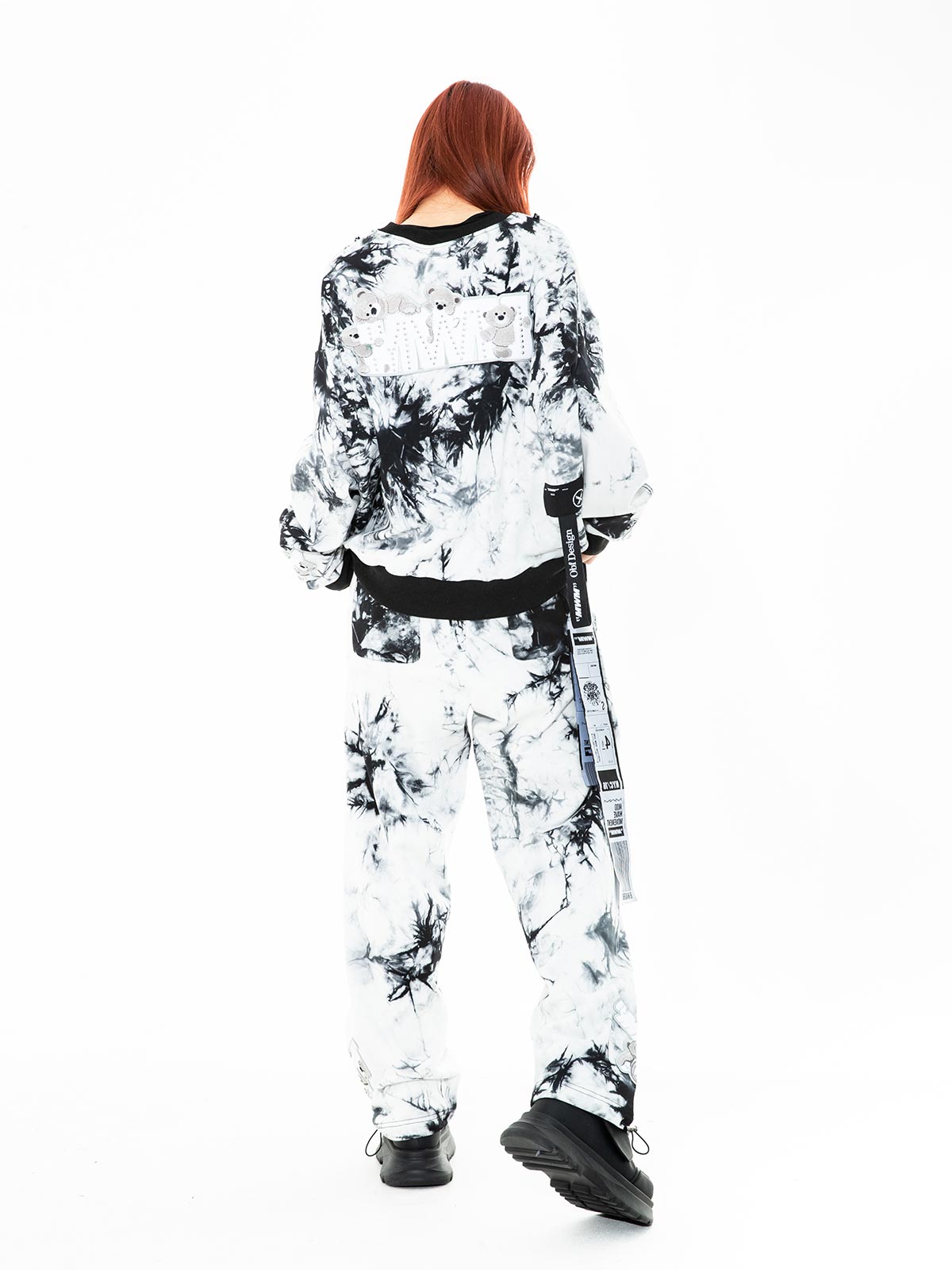 TEDDY TIE DYE SWEATER