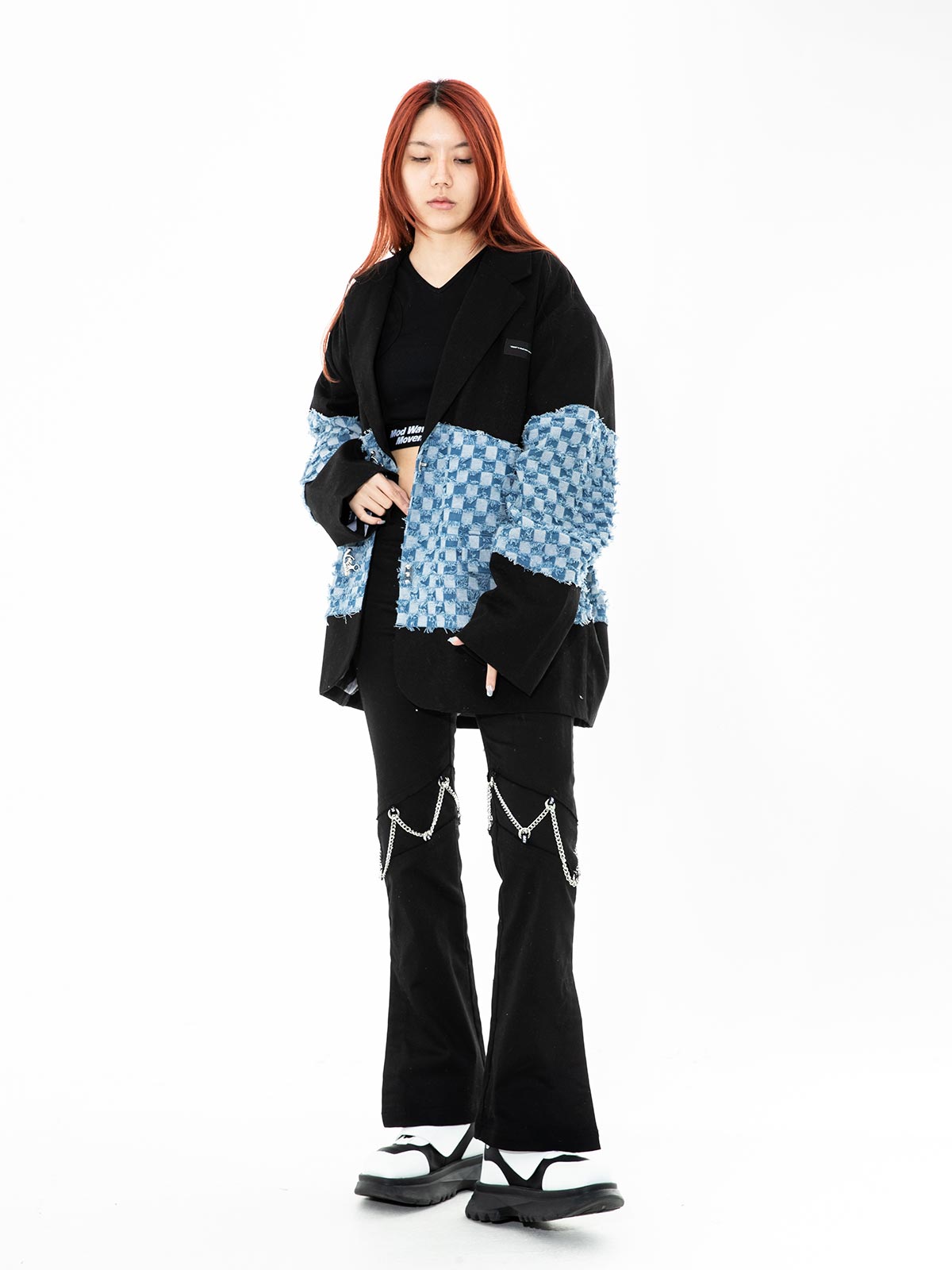 CHAQUETA BLAZER CUADROS