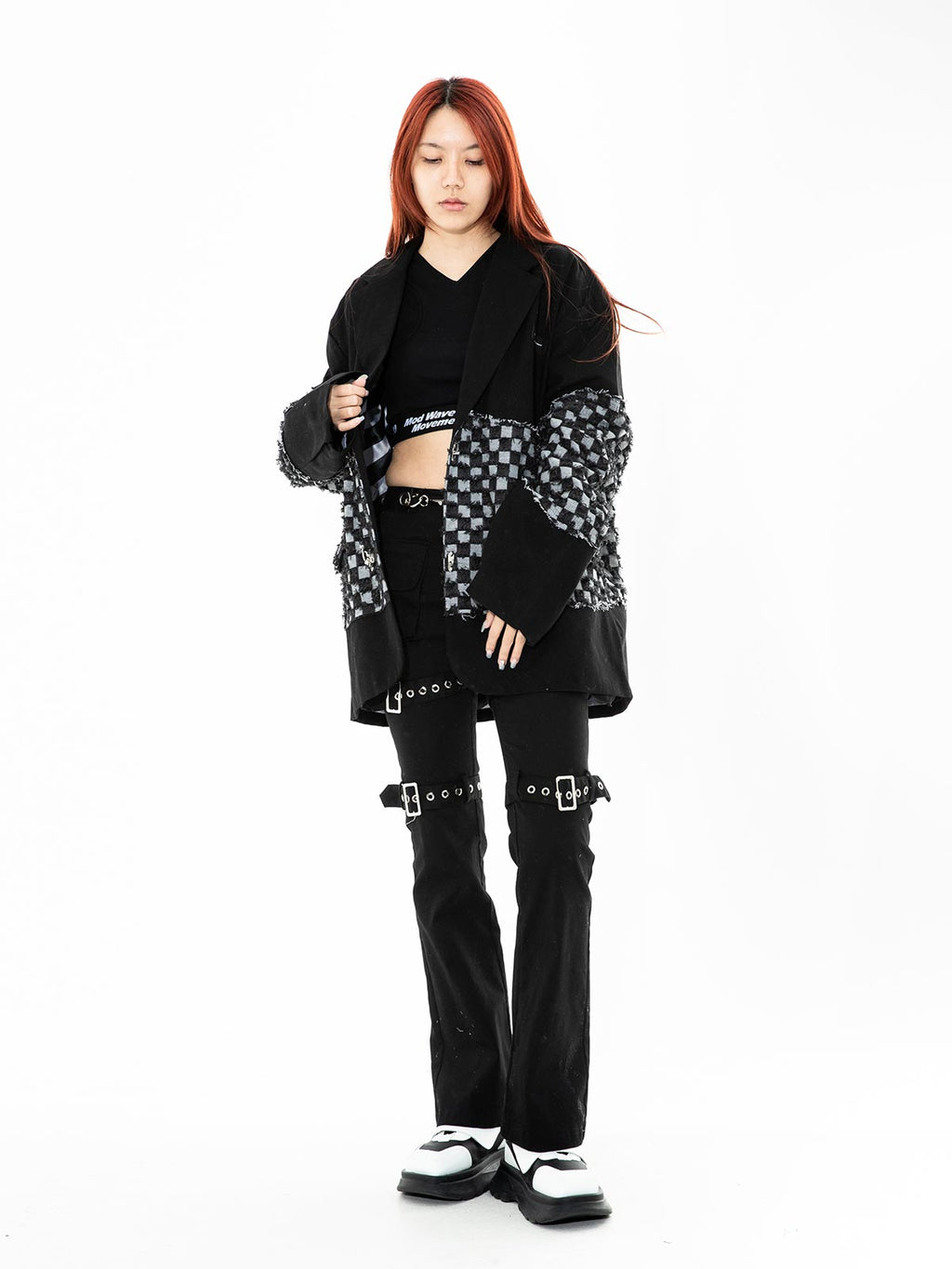 CHAQUETA BLAZER CUADROS