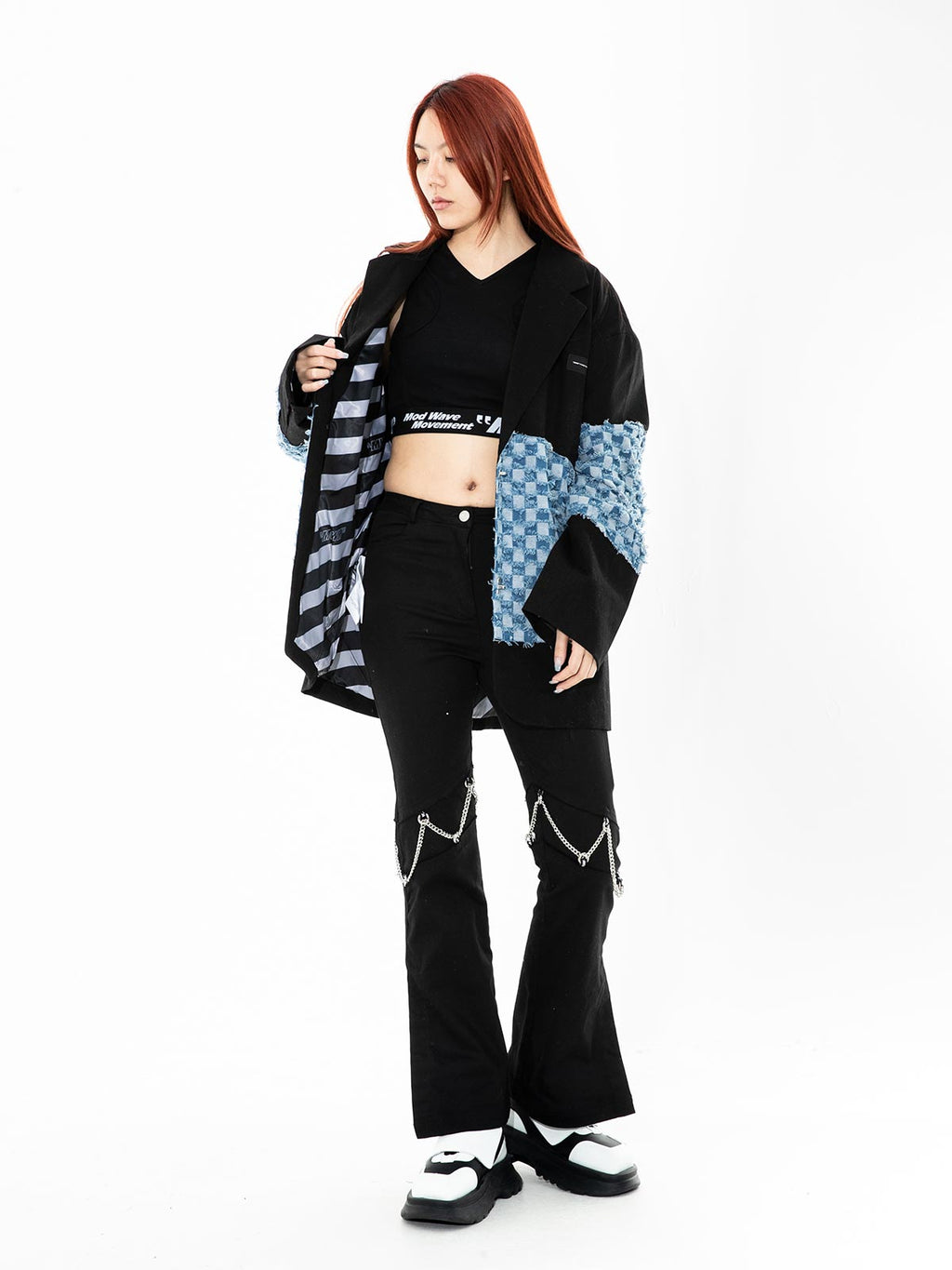 CHAQUETA BLAZER CUADROS