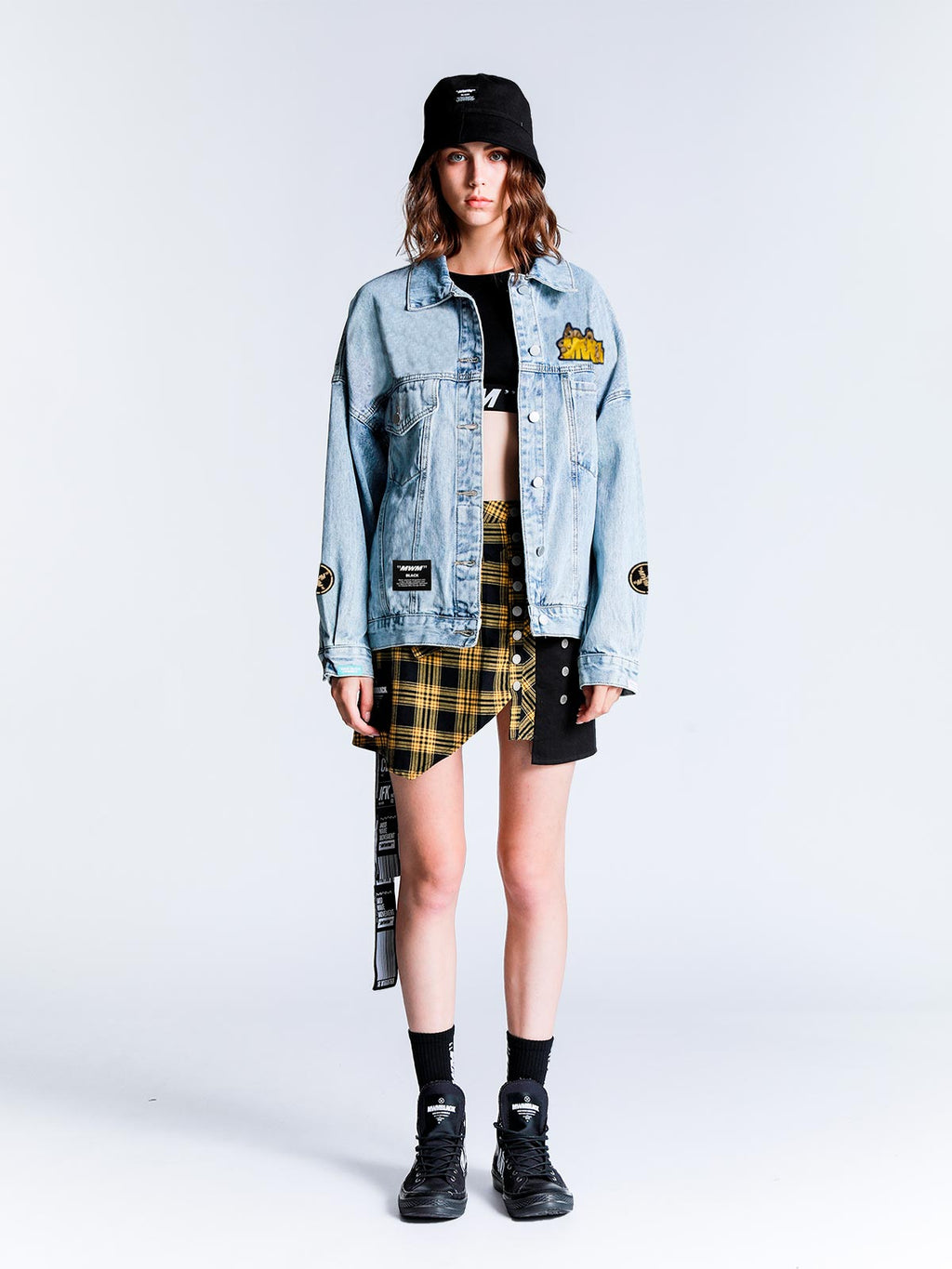 TEDDY DENIM JACKET