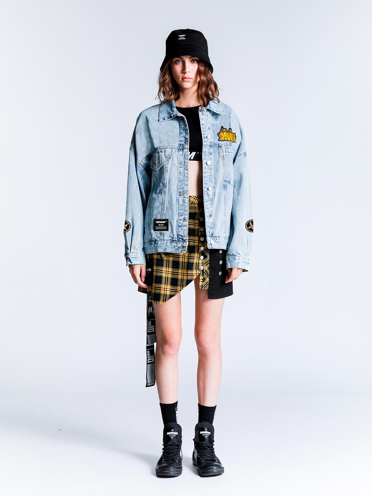 TEDDY DENIM JACKET