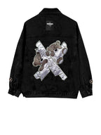 TEDDY DENIM JACKET
